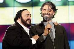 Andrea Bocelli & Luciano Pavarotti - Time to say goodbye - minus (-1 tones)