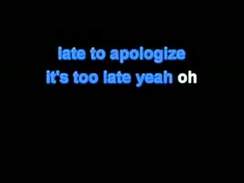 Timbaland  feat. One Republic - Apologize (минус)
