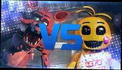 Foxy VS Chika - Эпичная рэп битва в 5 ночей с Фредди. Фокси против Чики