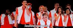 Glee Cast - Because You Loved Me селин дион