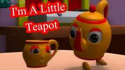 I'm a little teapot - English nursery rhyme  lyrics
