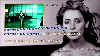 Лара Фабиан - Instrumental Je T'aime ( минус )