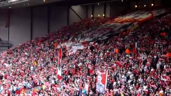 Liverpool's fans - You Will Never Walk Alone (live)