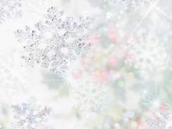 Новогоднее настроение - Серебристые снежинки