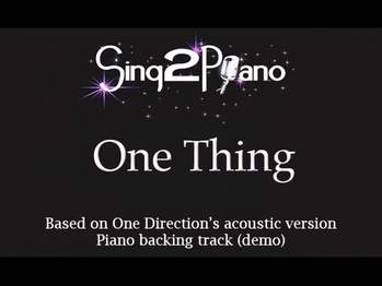 One Direction - One Thing (минус -3)