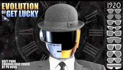 PV Nova - Evolution of Get Lucky [Daft Punk Chronologic cover]