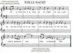 Рождественский гимн - Stille Nacht, heilige Nacht (Ночь тиха, ночь свята)