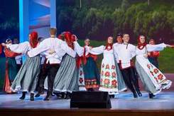 Русский народный хор имени М. Е. Пятницкого - Я на печке молотила мой любимый ародный танец