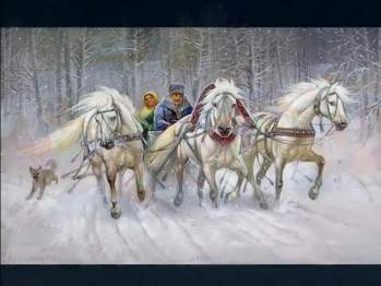Советские песни - Три белых коня