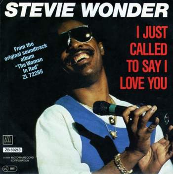 Steve Wonder - I just call say I love you