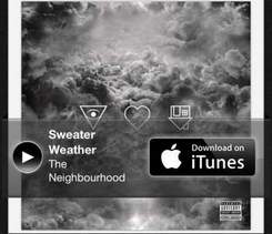 The Neighbourhood - Sweater Weather (минус)