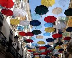 Зонтики - Этот город выдумал один художник  (Харрясова.А)